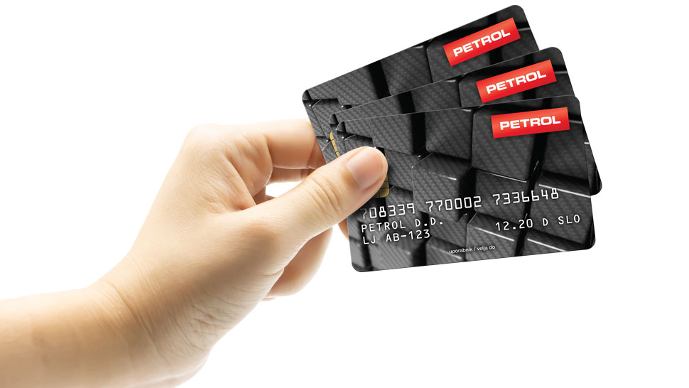 Izbira petrol poslovnih kartic