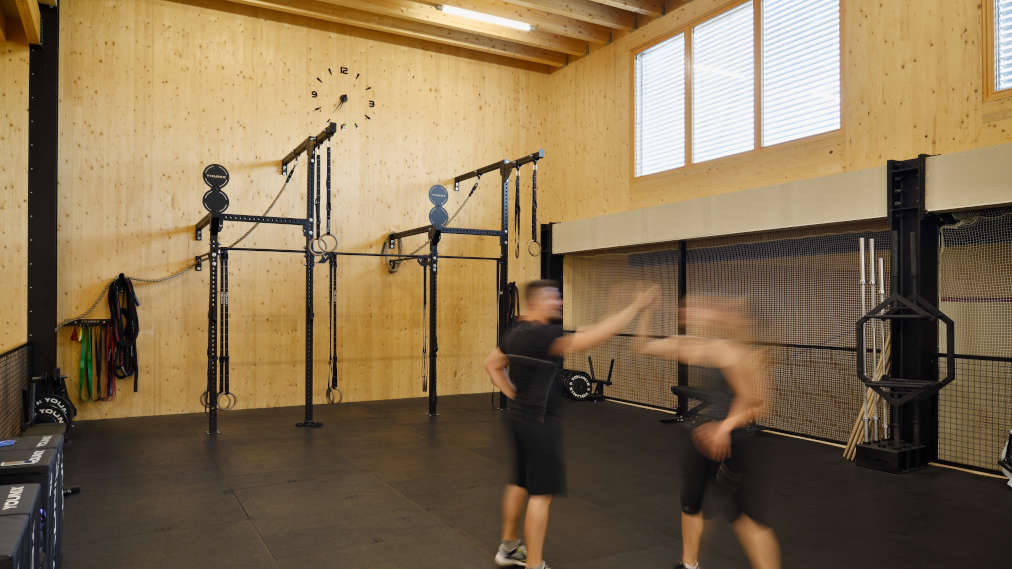 Športna dvorana v športnem centru Squashland