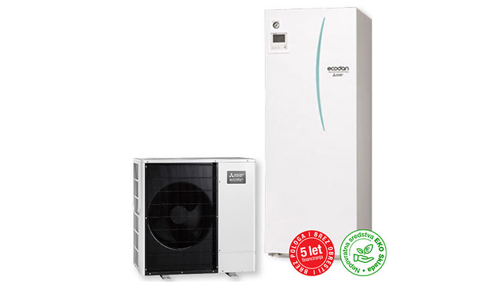 Toplotna črpalka Mitsubishi Electric Ecodan, 8 kW