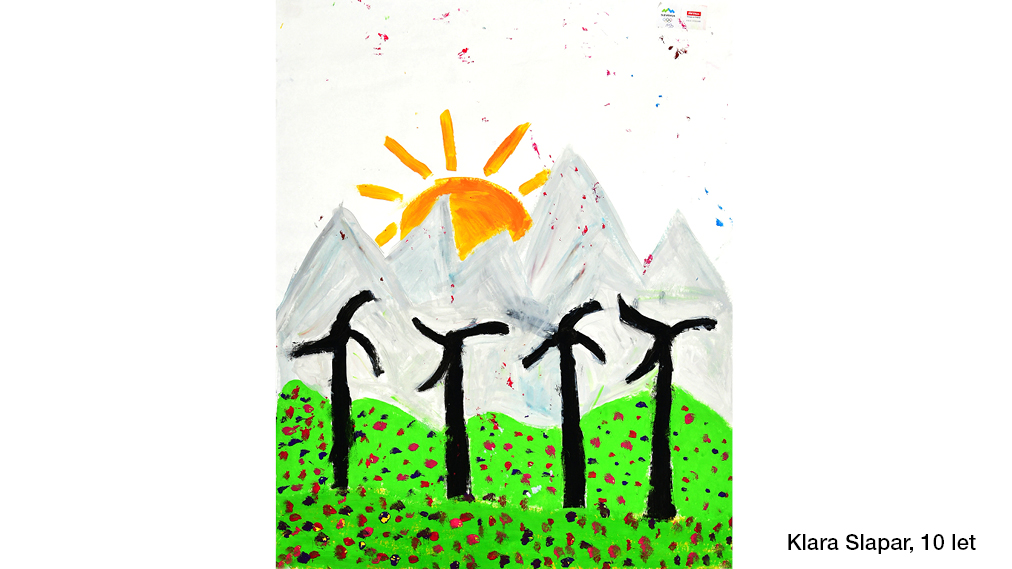 OVE otroške risbice KG OI Peking