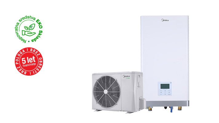 Toplotna črpalka Midea M-Thermal 8 kW