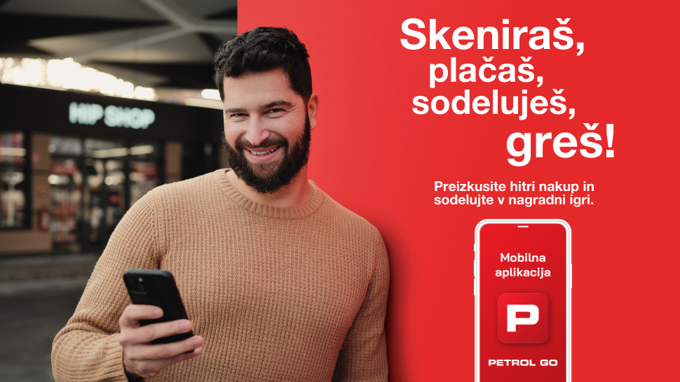 Opravite hitri nakup s Petrol GO in se potegujte za 1.000 €
