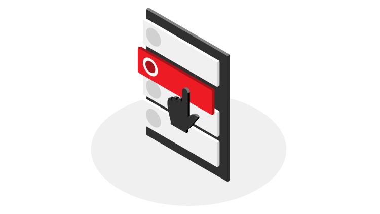 Izberite način vstopa