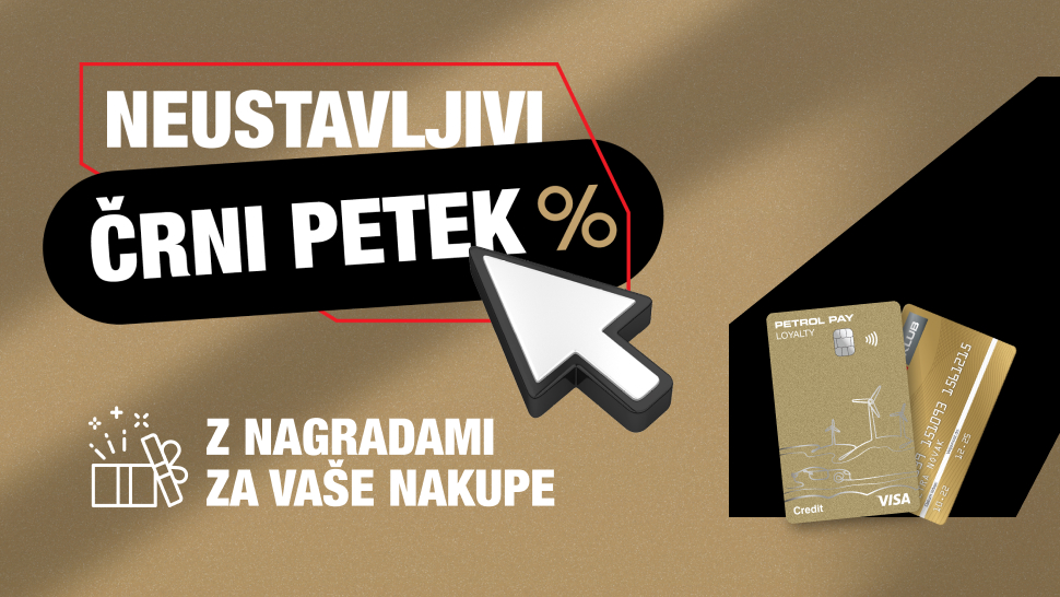 Izkoristite neustavljivi črni petek – z nagradami za vaše nakupe!