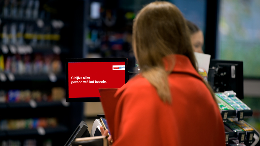 Pozornost med nakupovanjem