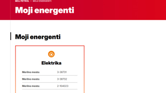 Z nekaj kliki vklopite svojo akcijsko ponudbo elektrike - v Mojem Petrolu!